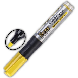 Akrilik Marker Yuvarlak Uç 1 Adet Brons Akrilik Markör Metal Seramik Ahşap Kumaş Tuval Cam Taş
