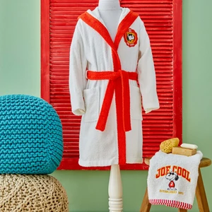 by Karaca Home Snoopy Joe Nakışlı 4-6 Yaş Çocuk Bornoz Seti