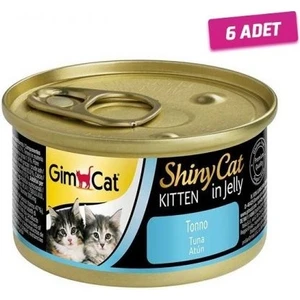 6 Adet - Gimcat Shinycat Yavru Tuna Balıklı 70GR