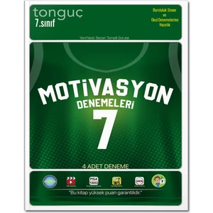 Tonguç Akademi 7. Sınıf 4' Lü Motivasyon Denemeleri
