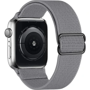 Apple Watch Uyumlu Saat Bandı ( 42-44-45 Mm)Ayarlanabilir Tokalı Elastik Rahat Şık Kordon