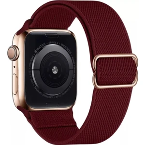 Apple Watch Uyumlu Saat Bandı ( 42-44-45 Mm)Ayarlanabilir Tokalı Elastik Rahat Şık Kordon