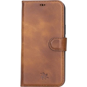 Apple iPhone 13 Pro Max Magic Wallet Açık Kahverengi Deri Telefon Kılıfı