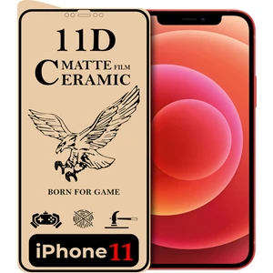 iPhone 11 Ekran Koruyucu Mat Seramik Nano Ekran Koruyucu
