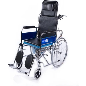 Comfort Plus KY609GC Sırtı Yatar Ayak Kalkar Tuvalet Özellikli Tekerlekli Sandalye