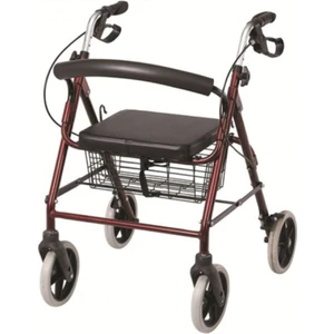 Comfort Plus Rolatör 4 Tekerlekli Yürüteç 130 kg Taşıma Kapasiteli
