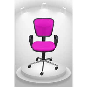Obc Ofis Büro Concept Depar Krom - Fileli Ofis Büro Öğrenci Çalışma Koltuğu - Sandalyesi