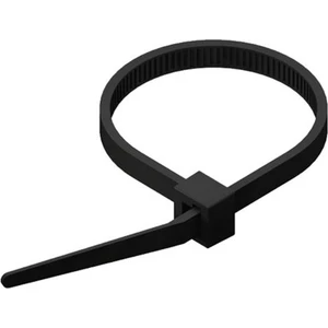 Siyah Kablo Bağı  Plastik Kelepçe  Cırt Kelepçe 48 x 450 Mm. (100 Adet)