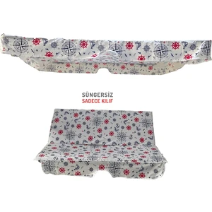 Vip Home Concept Salıncak Minder Kılıf Takımı(Süngersiz)2 Kişilik Vip Minder-Marin Çapa