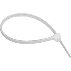 Beyaz Kablo Bağı Plastik Kelepçe Cırt Kelepçe 25 x 200 Mm. (100 Adet)