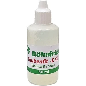 Röhnfried Taubenfit E-50 Selenyum Kafes Kuşu Üreme Vitamini Takviyesi 50 ml