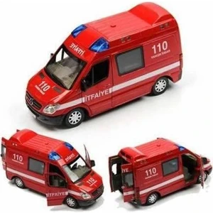 Çekbırak Işıklı Sesli Metal Itfaiye