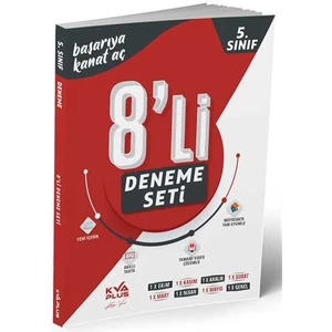 Koray Varol Akademi Plus 5.Sınıf 8'li Deneme Seti