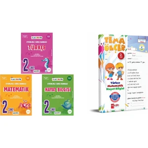 Okyanus Yayınları 2. Sınıf Okyanus Yayınları Classmate Türkçe+Matematik+Hayat Bilgisi+ Artı Eğitim Yaprak Test