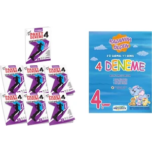 Model Eğitim Yayıncılık 4. Sınıf Turbo Paket Deneme - Okyanus Yayınları 4'lü Deneme