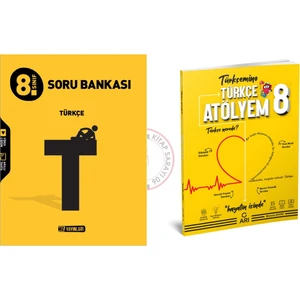 Hız Yayınları 8. Sınıf Hız Yayınları Türkçe Soru Bankası + Arı Yayınları Türkçe Atölyem