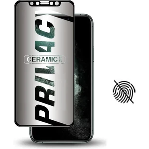 Apple iPhone Xr/11 Uyumlu Tam Kaplayan Esnek Mat Hayalet Privacy Nano Ekran Koruyucu