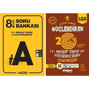 Hız Yayınları 8. Sınıf Hız Yayınları T.c.inkilap Tarihi ve Atatürkçülük Soru Bankası+Güçlendiren T.c.inkilap Deneme