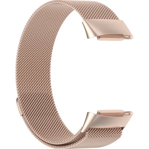 Fitbit Charge 5 Için Milano Manyetik Metal Kayış Gümüş Rengi (Yurt Dışından)