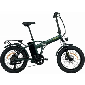 E-Folding F2 Elektrikli Katlanır Bisiklet (Siyah-Sarı)
