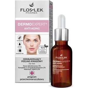 Anti-Aging Etkili Yenileyici LAKTOBIYONIK ASIT+ A ve β HIDROKSI kompleksi+ MATRIXYL® 3000 İçerikli Gece Bakımı İçin Asit Peeling 30 ml