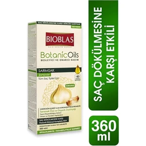 Botanic Oils Tüm Saç Tipleri Için Sarımsak Şampuanı 360 ml