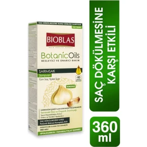 Bıoblas Botanıc Oıls Sarımsak Özlü Şampuan 360 ml