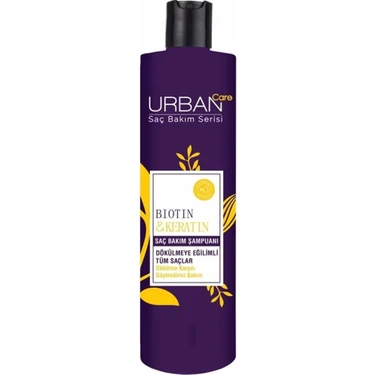 Urban Care Biotin ve Keratin Saç Bakım Şampuanı 330 ml