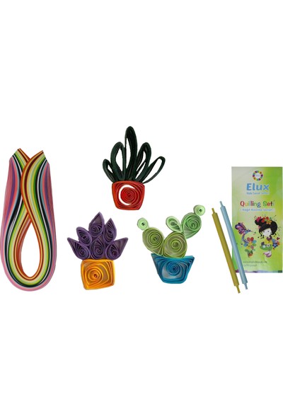 Elux Quilling Set Ince 0,5X50 cm 10 Adet