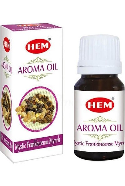 Hem Buhurdanlık Kokusu Frankincense Myrrh Aroma Oil 10 ml