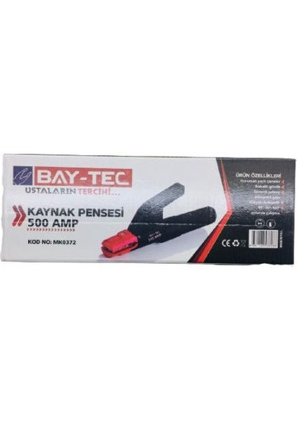 MK0372 Kaynak Pensesi 500AMPER