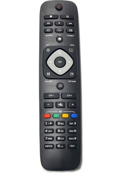 Philips 32PFL3118K/12 32 Pfl 3118K/12 Uyumlu LED Tv Televizyon Kumanda 1125