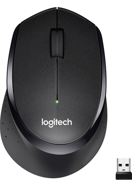 M330 Sessiz Kablosuz Optik Mouse - Siyah