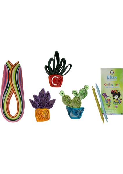 Quilling Set Ince 0,5X50 cm 10 Adet