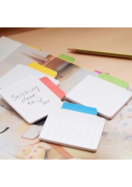 Stickn Tracking Notes Yapışkanlı Çizgili Not Kağıtları Yeşil 2148