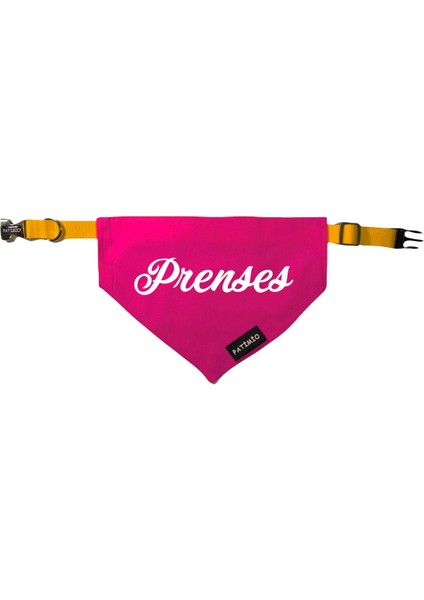 Isimli Pink Tasma Fular Bandana