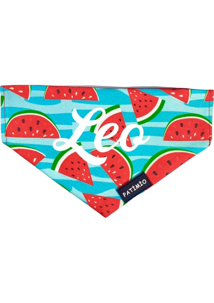 Isimli Watermelon Tasma Fular Bandana