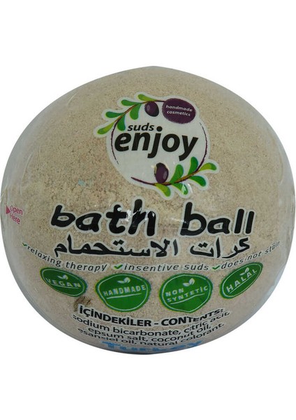 Lavantalı El Yapımı Banyo Bombası Banyo Topu Mor 90-120 gr fiyatları