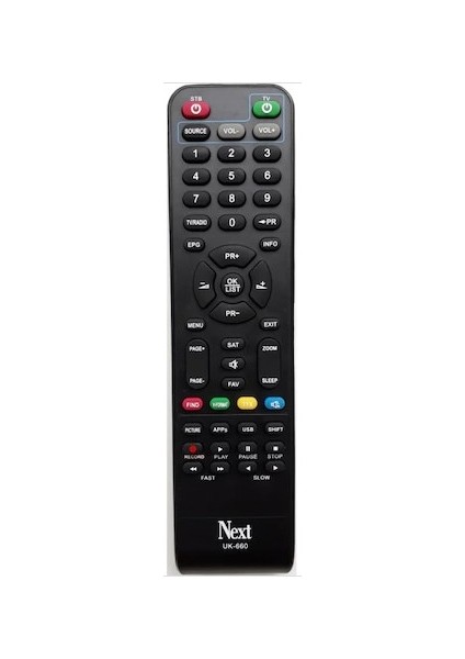 Görsel Aynı Next Minix Hd Black Kumanda Universal Akıllı Tv ve Uydu Kumandası Ürün UK660 fiyatları