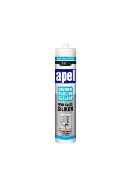 Ss711 Silikon - Beyaz 280gr/250ml
