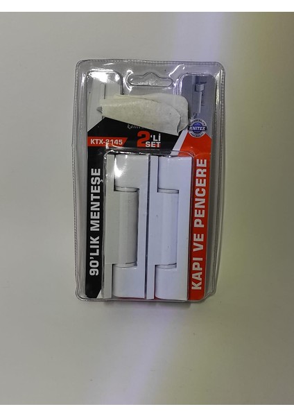 Pvc Pimapen Kapı Ve Pencere Menteşesi 2'Lik Set 90'Lık Menteşe Beyaz fırsatları