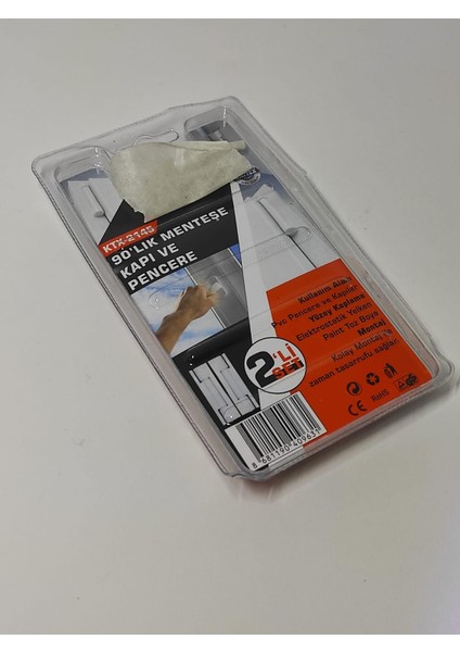 Pvc Pimapen Kapı Ve Pencere Menteşesi 2'Lik Set 90'Lık Menteşe Beyaz indirimleri