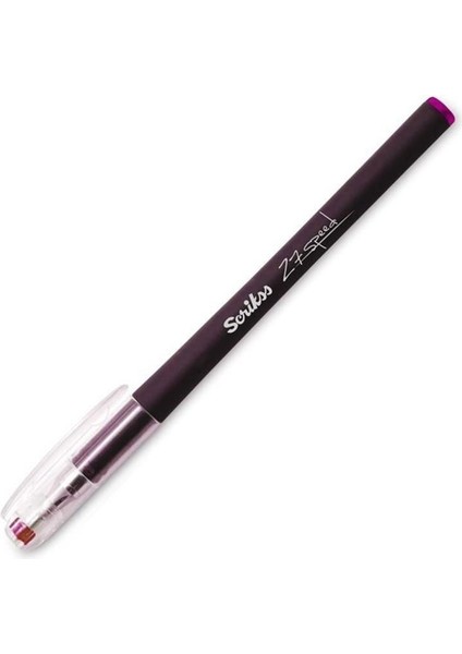 Scrikss Speed Gel Tükenmez Kalem 0.7 mm Z7 Kırmızı