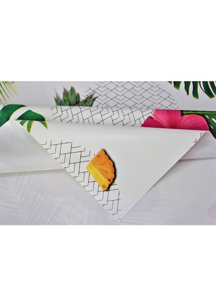 Astarlı Silinebilir Pvc Muşamba Masa Örtüsü - 8097-1Y