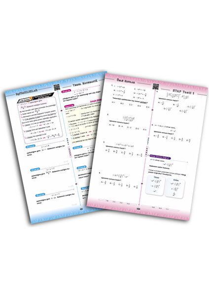 Dört Kare Yayınları Sıfırdan Matematik Etap Serisi Temelden Zirveye Matematik Kitap Ve Video Dersler