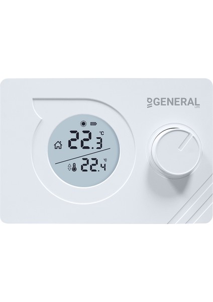 Mitra 220 Kablolu Dijital Oda Termostatı