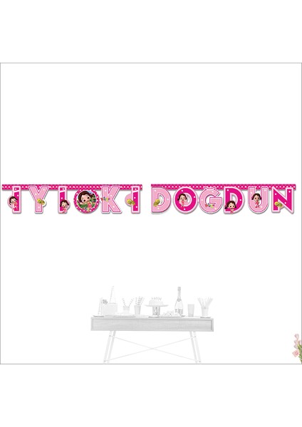Niloya İyiki Doğdun Yazı - 2 mt