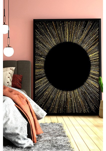 Çerçeveli Tablo Modern Sanatsal Çerçeveler Dekorasyon Ev Dekoru Tekli Çerçeve Özc-89