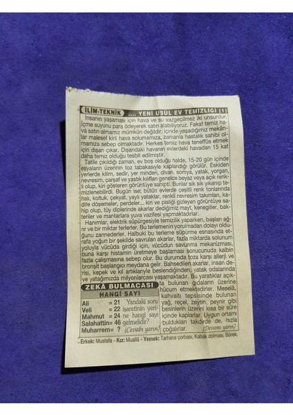 6 Eylül 2003 Takvim Yaprağı - Nostaljik Koleksiyonluk Takvim Yaprağı
