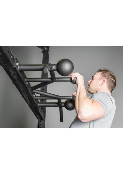 Profesyonel Rack Pull Up Topuz Bar Eklentisi